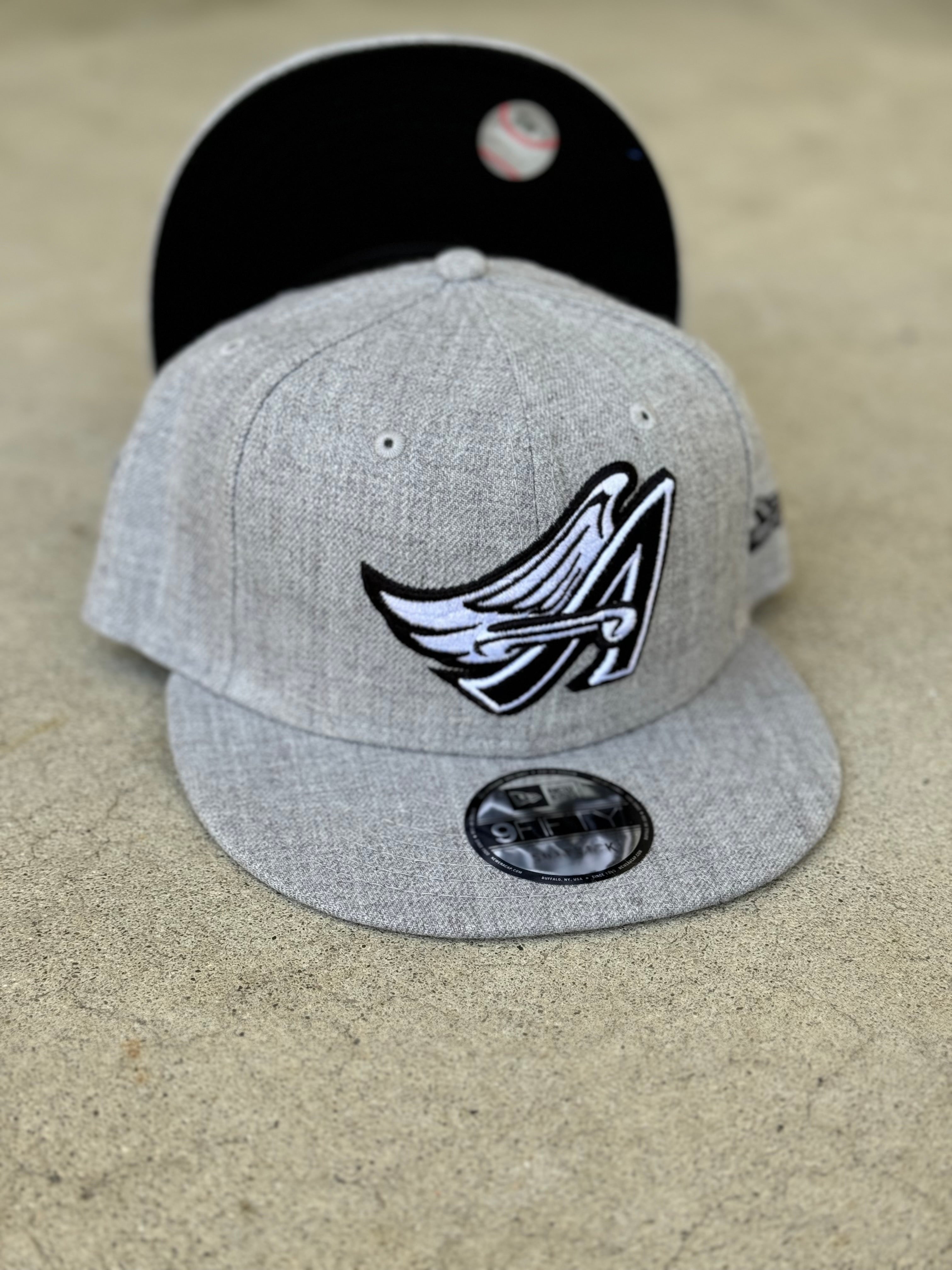Anaheim Angels Heather Grey Snapback