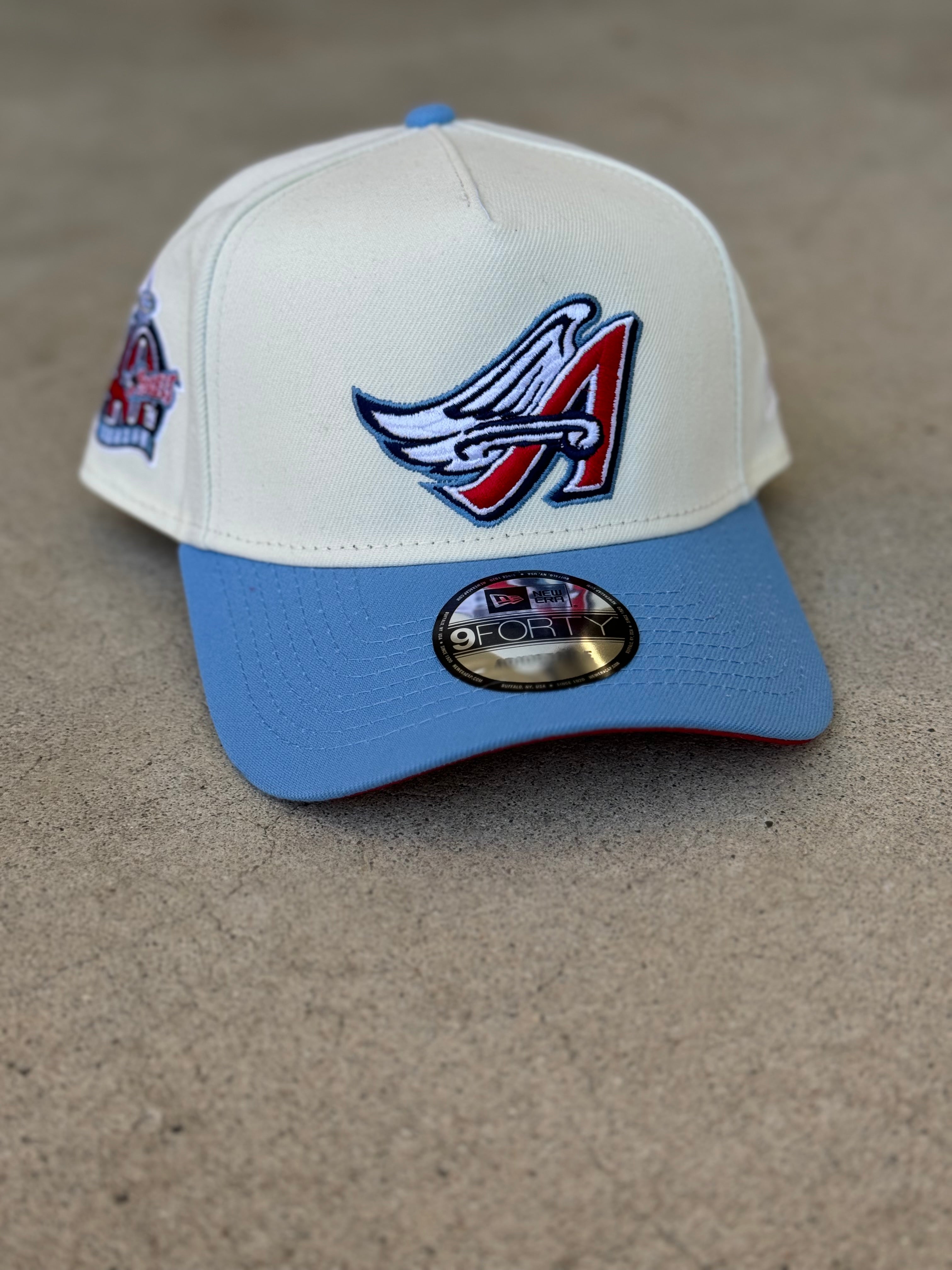 Anaheim Angels Wing 2Tone Chrome Baby Blue