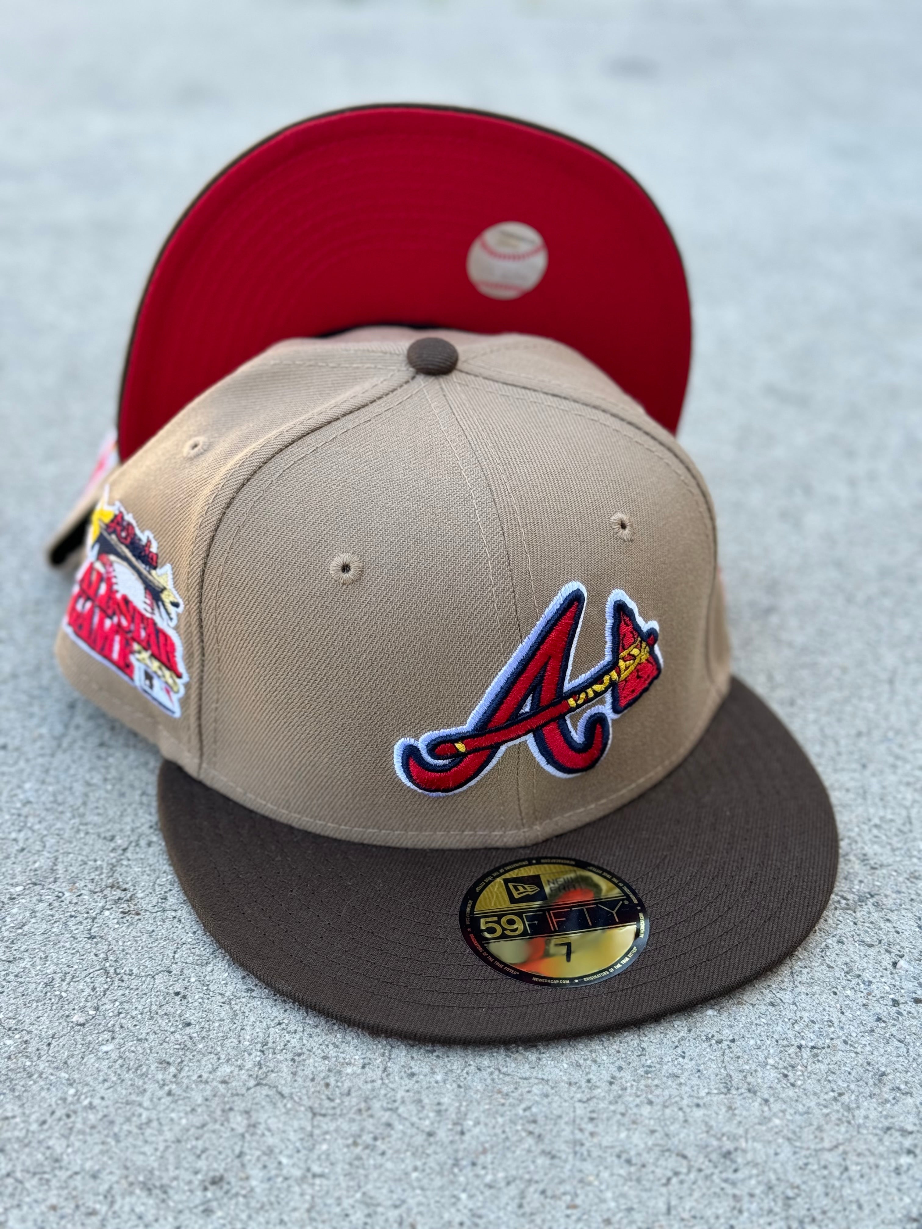 Atlanta Braves 2Tone Khaki Brown Red UV 00 ASG Patch