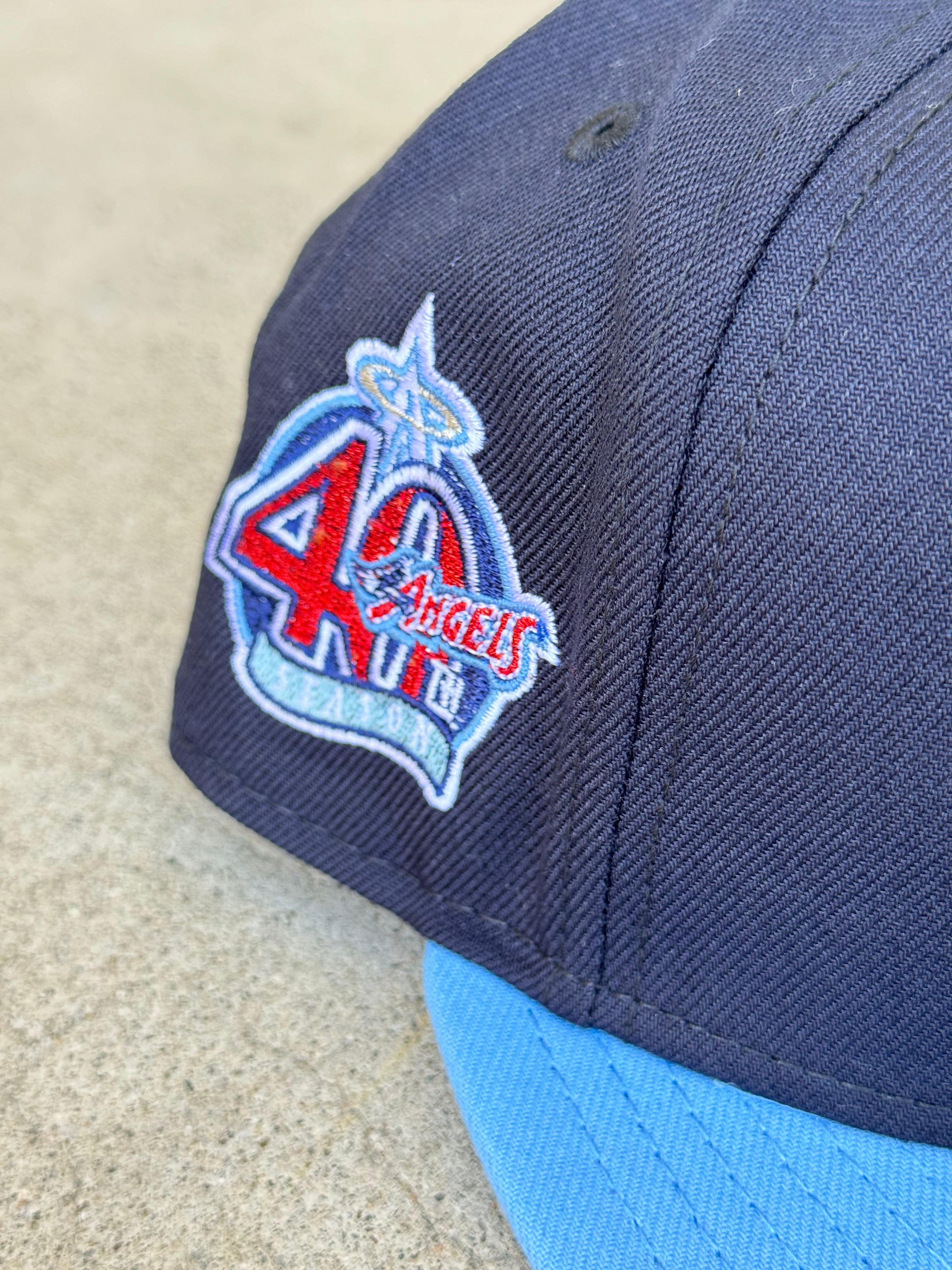 Anaheim Angels Wing 2Tone Navy Icy 40th Snapback
