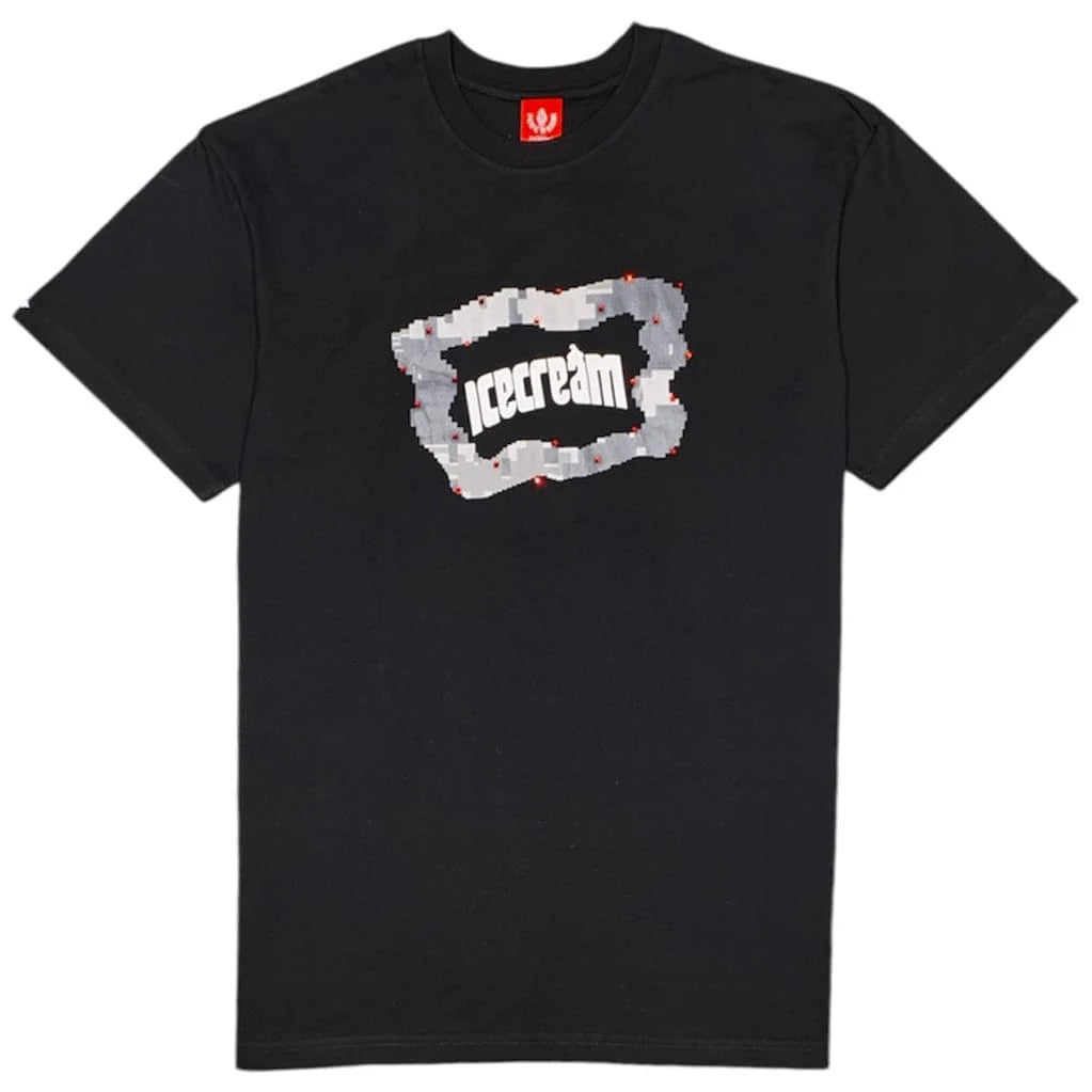 Ice Cream Blurred Tee Black