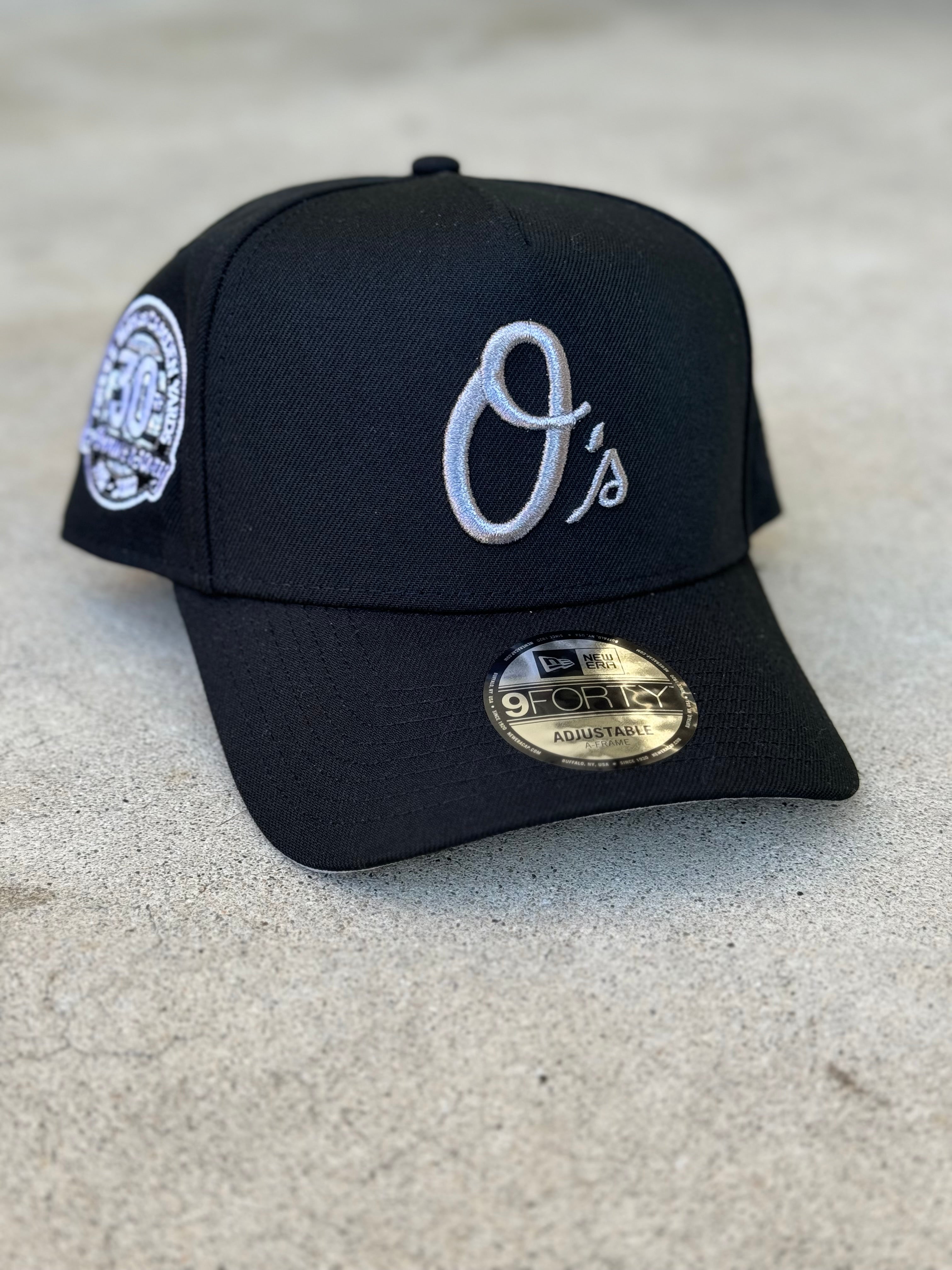 Baltimore Orioles Black Metallic Grey Stiching 30th Patch