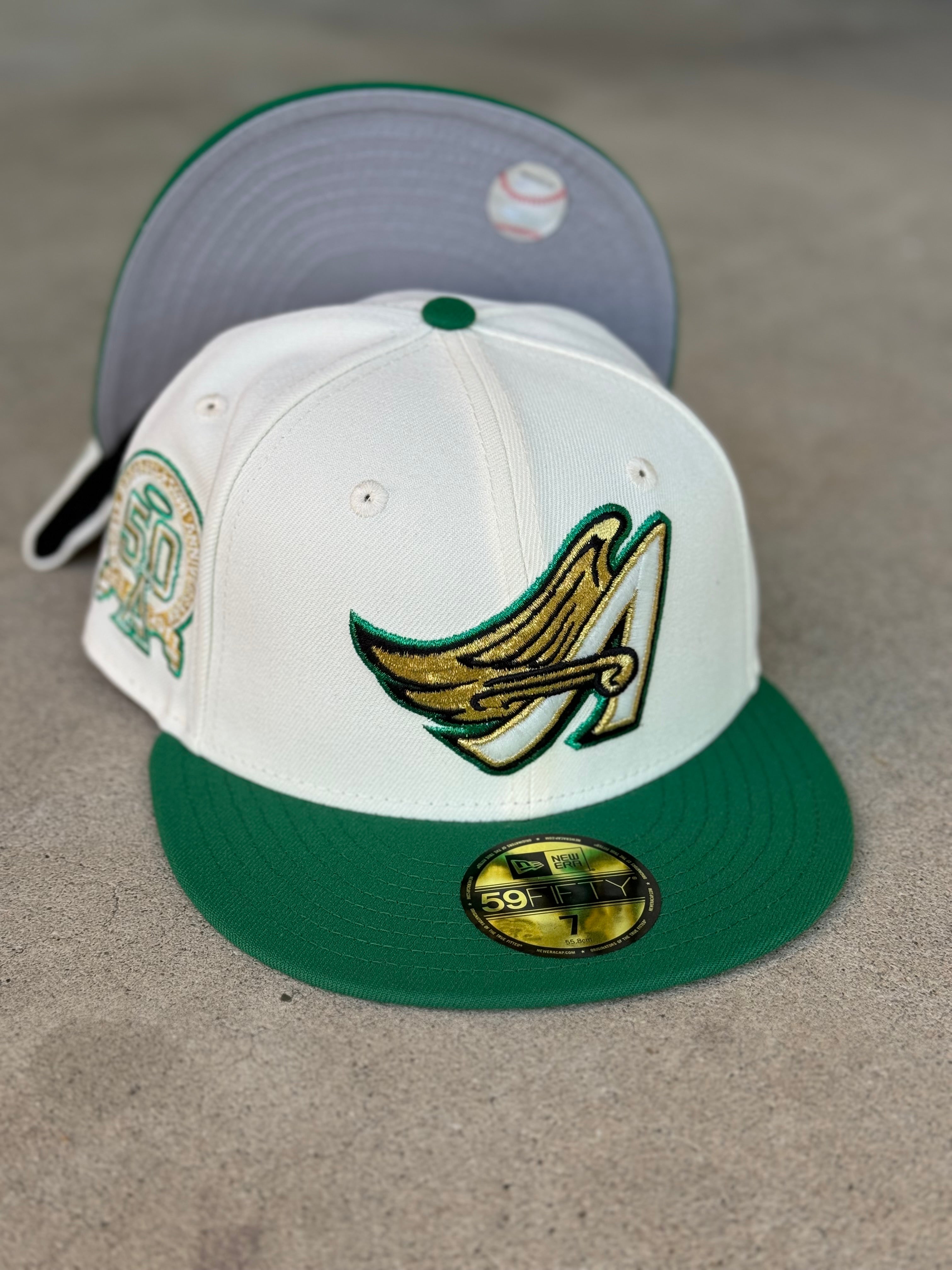 New Era Angels Wing 2Tone Chrome Green 50th