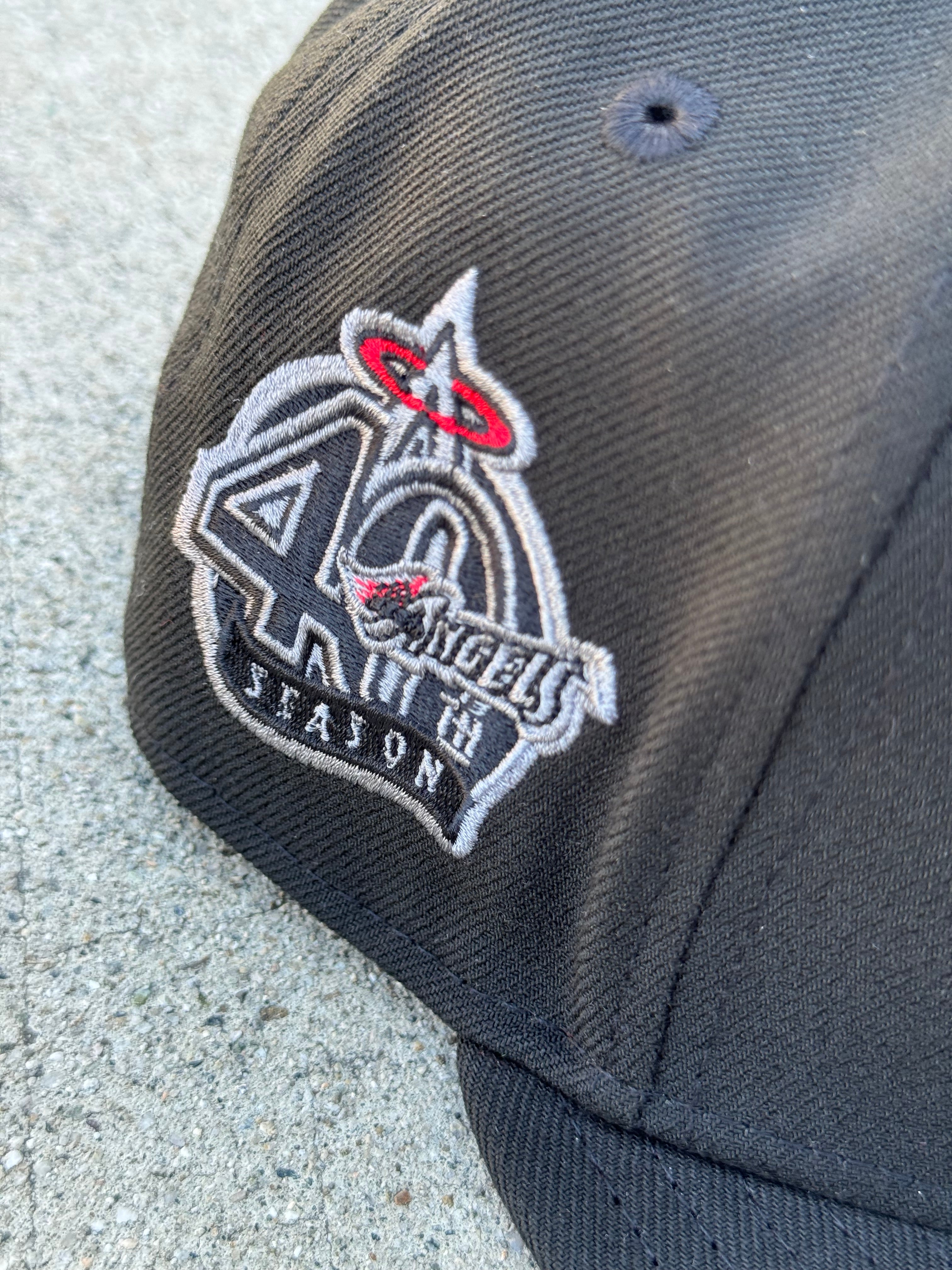 Anaheim Angels Black Red UV 40th Patch