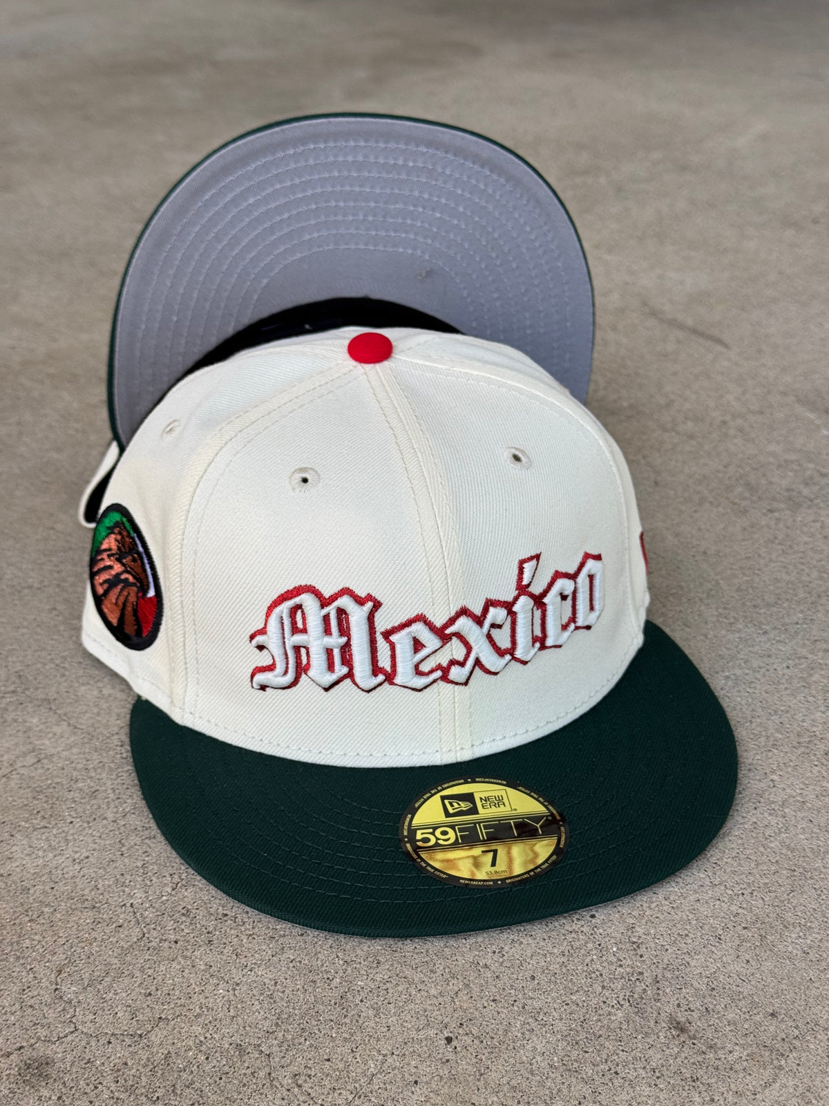 Mexico Script 2Tone Chrome Green Grey UV