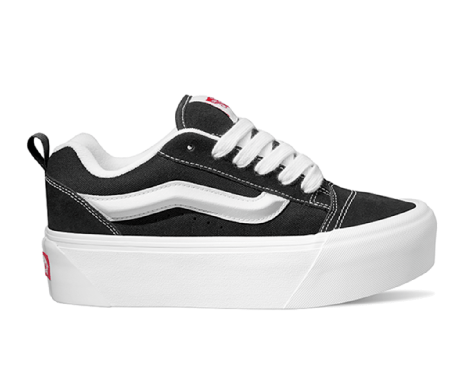 Knu Skool Stack Black White