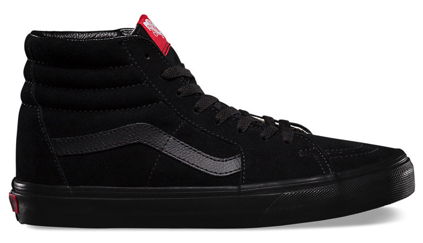 Vans Sk8 Hi Suede All Black