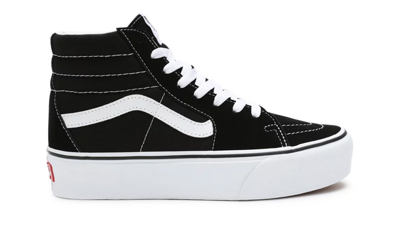 Sk8 Hi Platform Black White