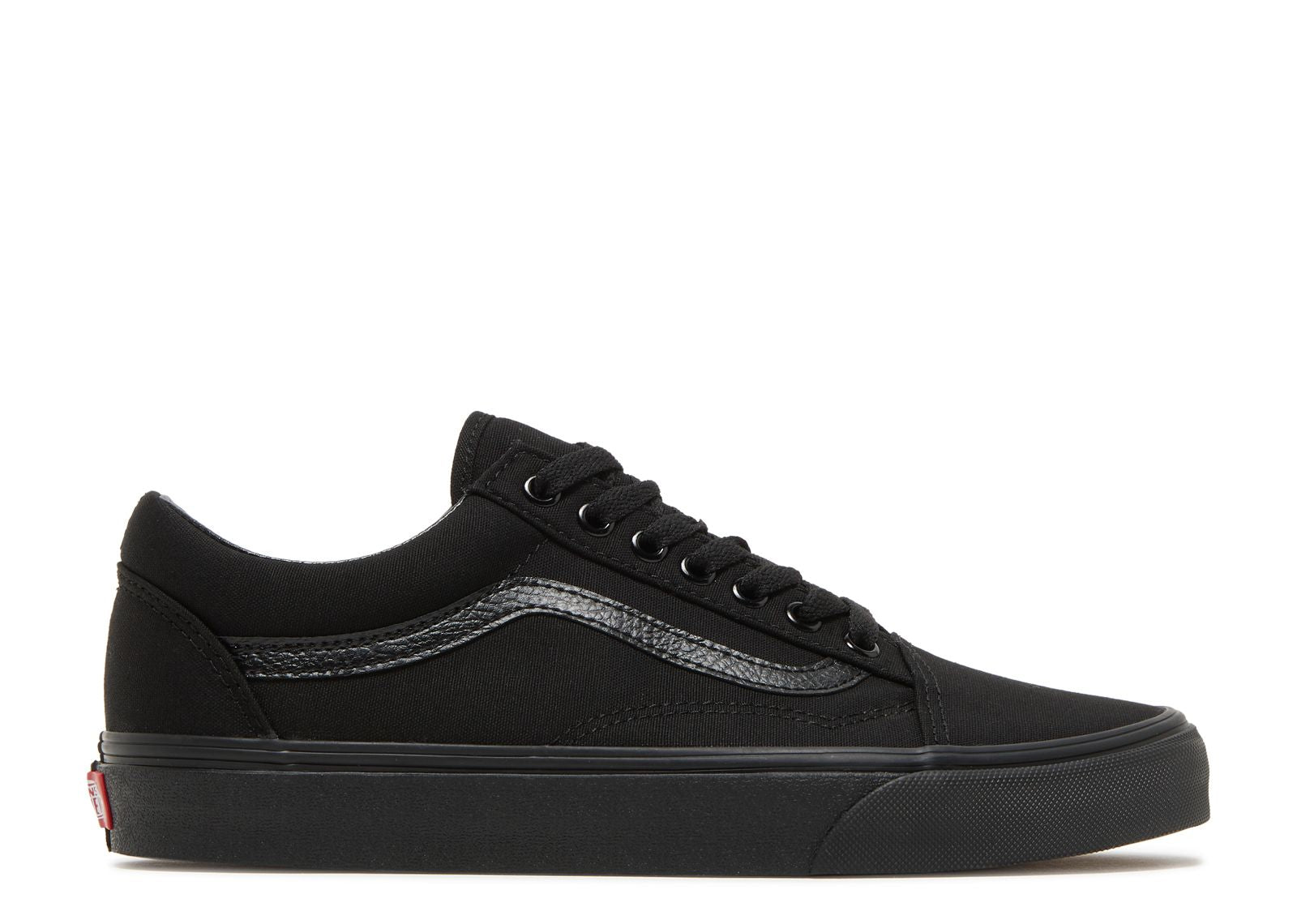 Old Skool Black Black Canvas