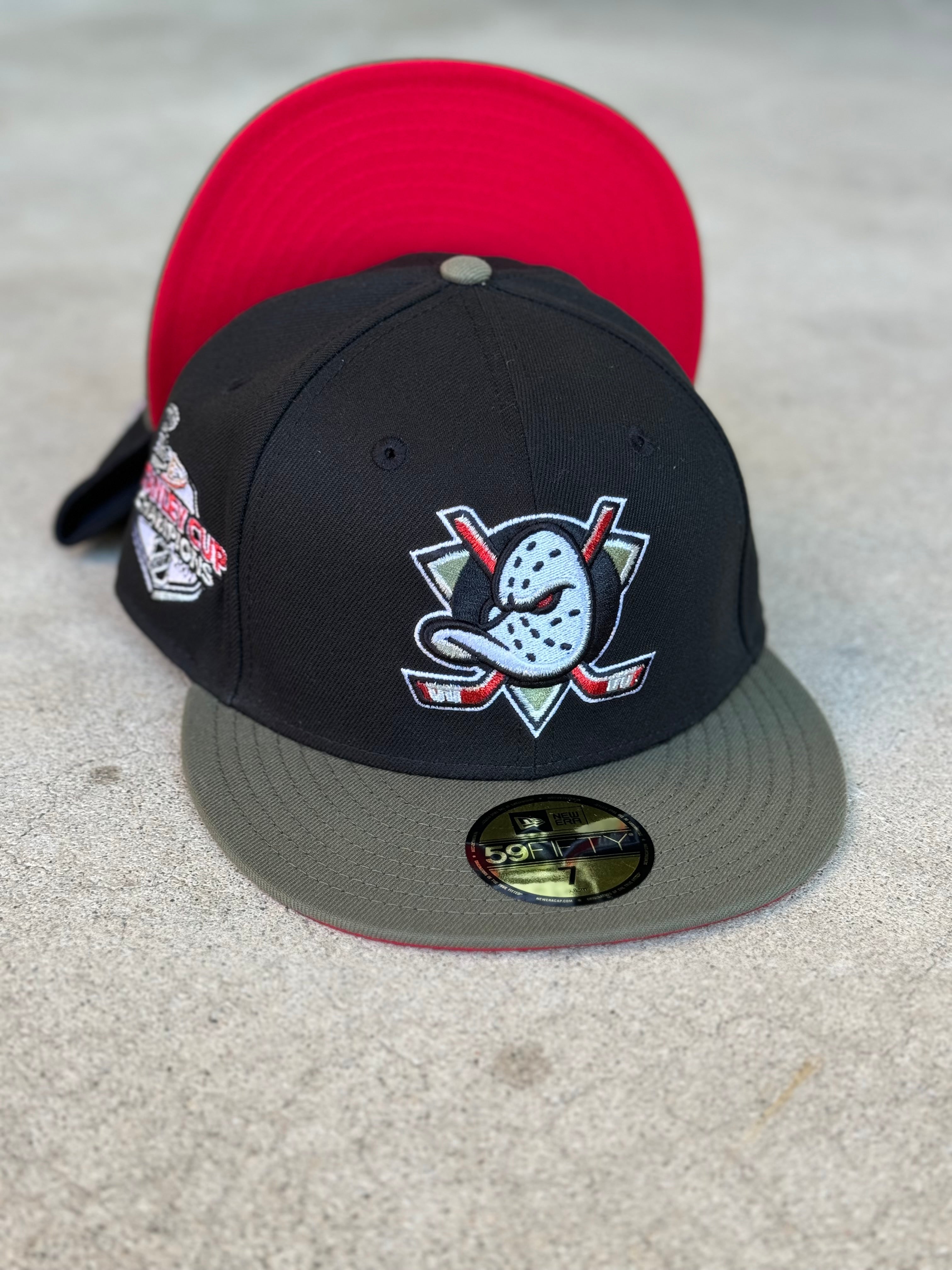 New Era Anaheim Ducks 2 Tone Black Green Red UV
