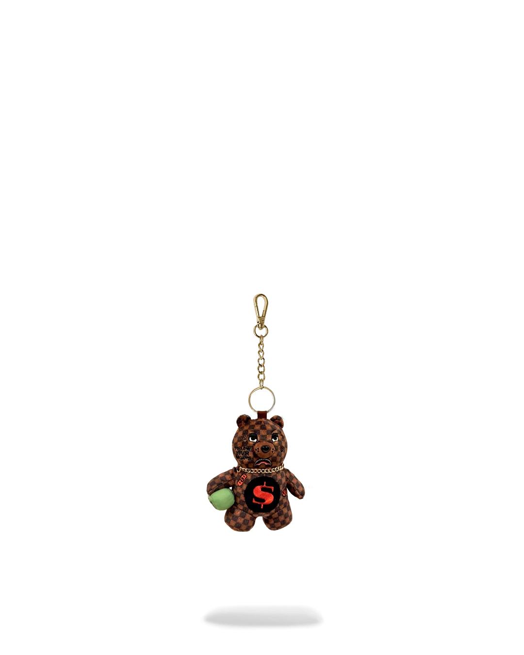 SPRAYGROUND SHARKS IN PARIS GRIN & GRIND - LIL MONEY KEYCHAIN