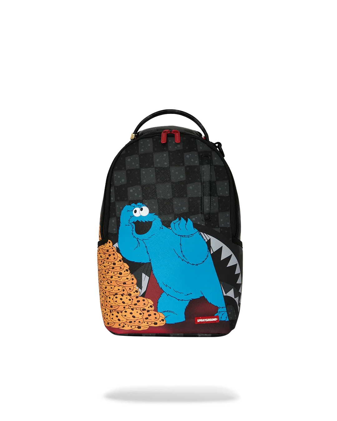 SPRAYGROUND SESAME STREET COOKIE MONSTER STACK EM HIGH MINI DLX BACKPACK