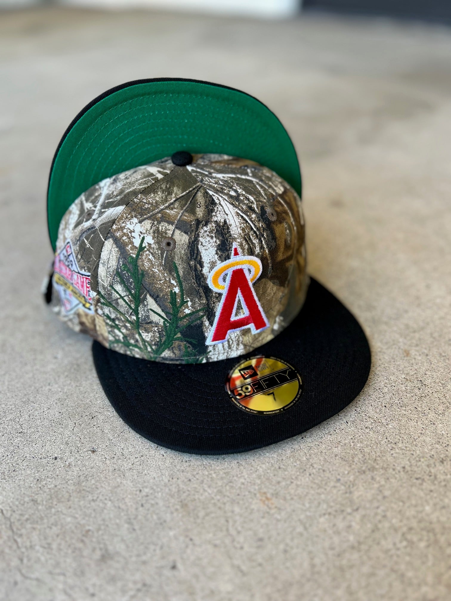 Anaheim Angels 2Tone Real Tree Black 89 ASG Patch