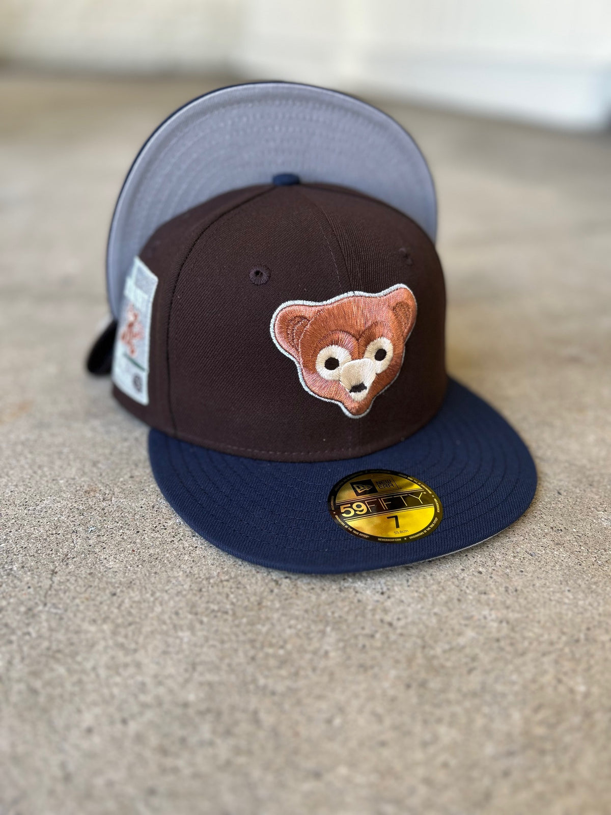 Chicago Cubs 2 Tone Brown Navy